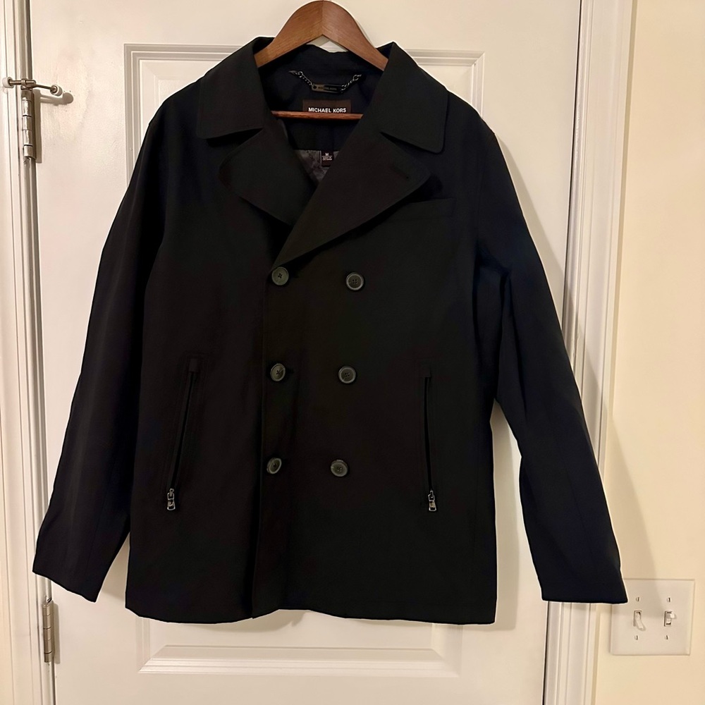 Michael Kors Black Coat Size M
